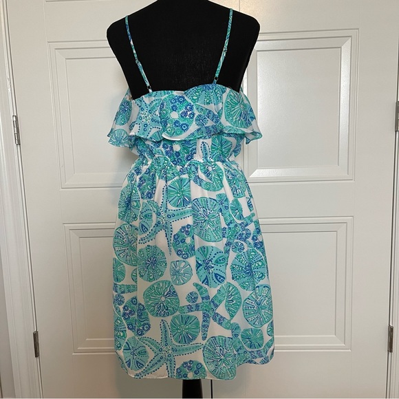 Lilly Pulitzer for Target Blue & White Sea Urchin Dress Size Small NEW - Picture 7 of 11
